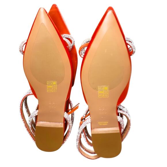 BIBI LOU BOW FLAT SANDALS WITH CRYSTALS SIZE EU 40 - Picture 2 of 4